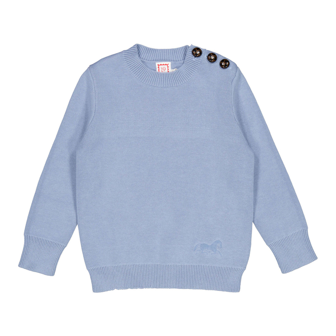 1984 Heathered Blue Sweater
