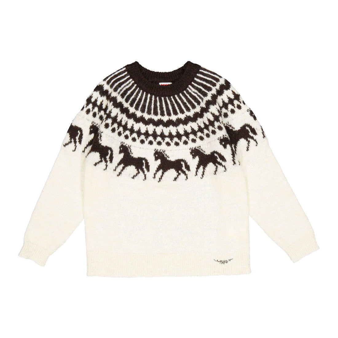 1984 Fairisle Horse Sweater
