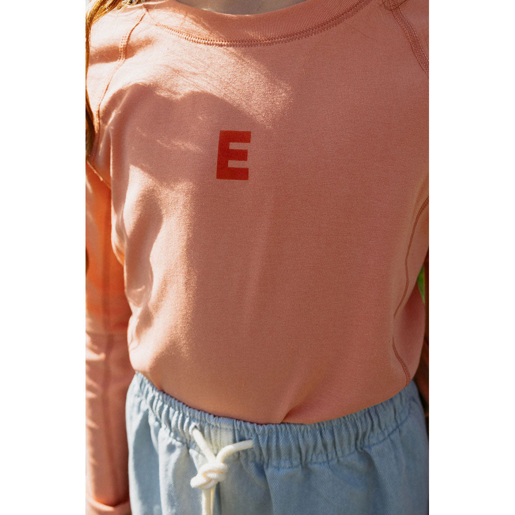 Elements Coral E Logo Stitch Tee
