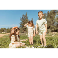 L by Ladida Yellow Plaid Overalls