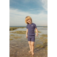 L by Ladida Periwinkle Ribbed Knit Sweater