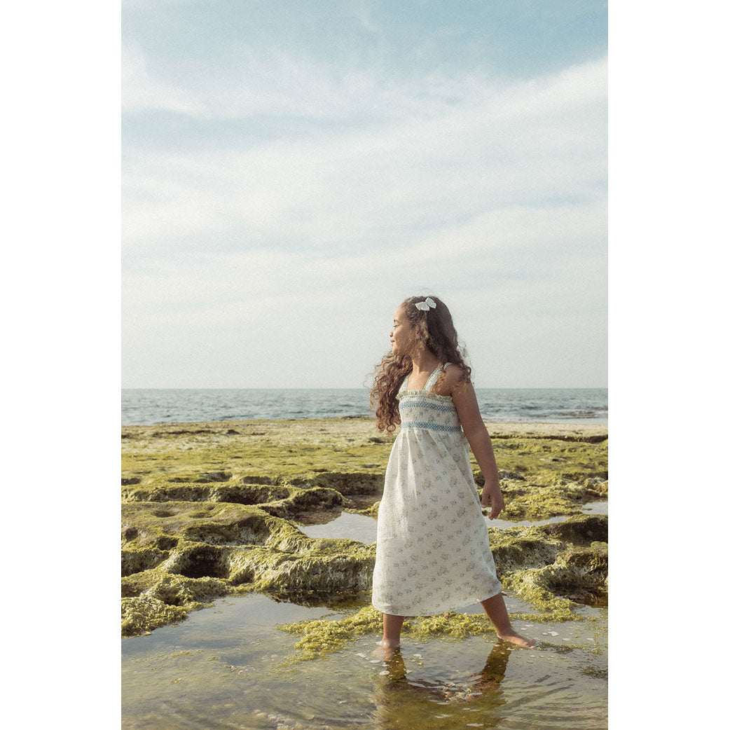 L by Ladida Floral Smocked Maxi Jumper
