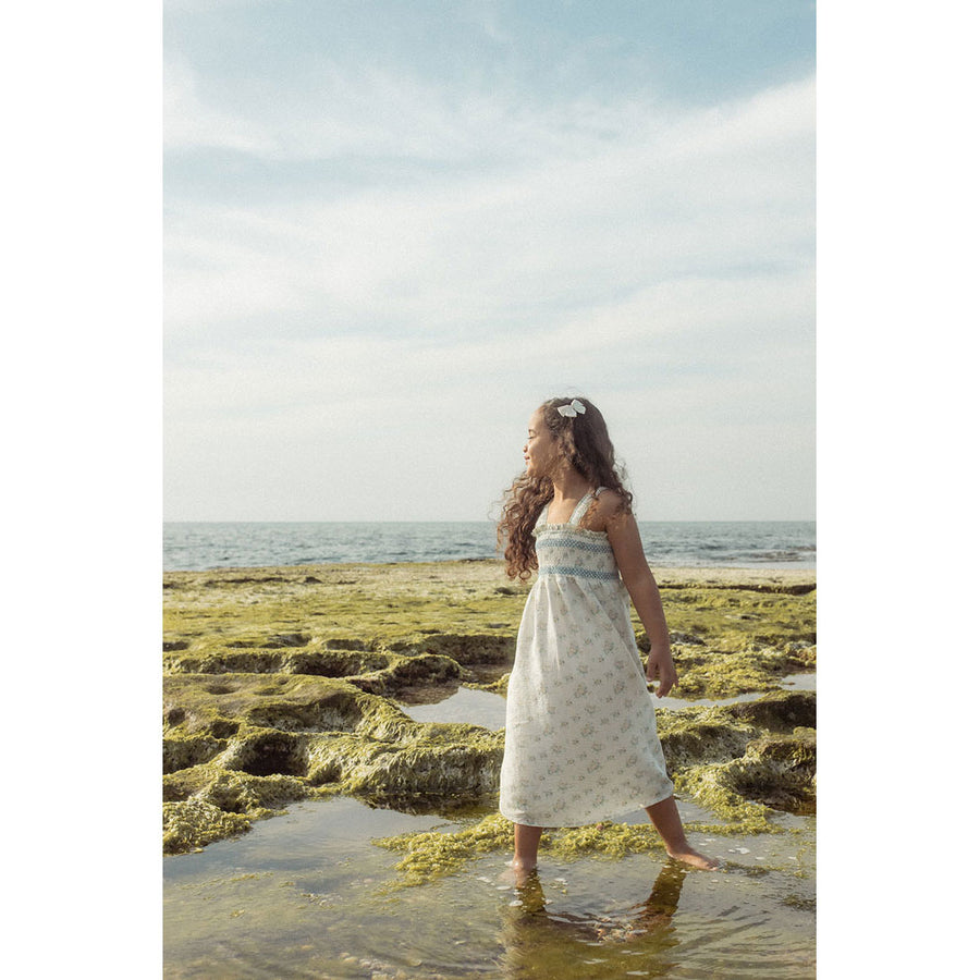 L by Ladida Floral Smocked Maxi Jumper
