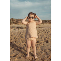 L by Ladida Peach Logo Printed Set