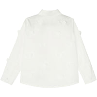 JNBY White Long Sleeve Blouse
