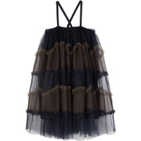 JNBY Dark Grey  Strap Tulle Dress