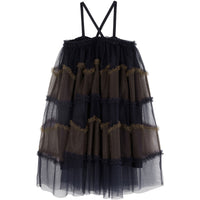 JNBY Dark Grey  Strap Tulle Dress