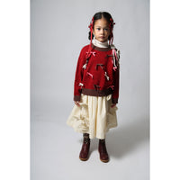 Tia Cibani Opal Estrella Bow Embellished Skirt
