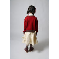Tia Cibani Opal Estrella Bow Embellished Skirt