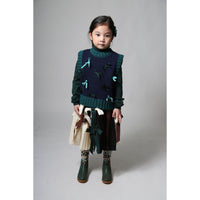 Tia Cibani Cactus Mix Amira Patchwork Bow Tie Skirt