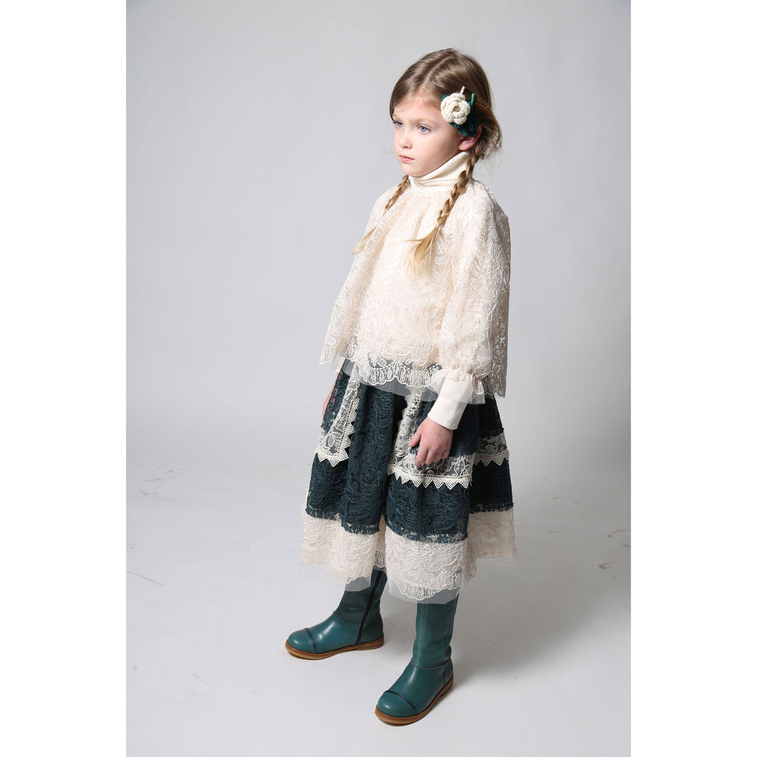Tia Cibani Opal Estrella Smock Blouse
