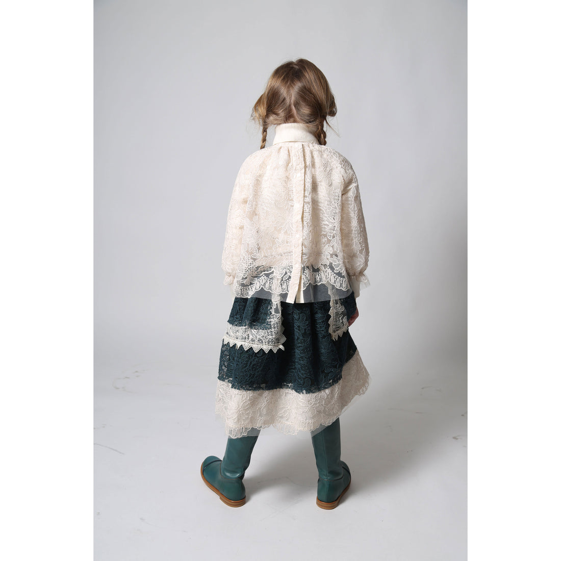 Tia Cibani Cactus Mix Frida Patchwork Flare Skirt