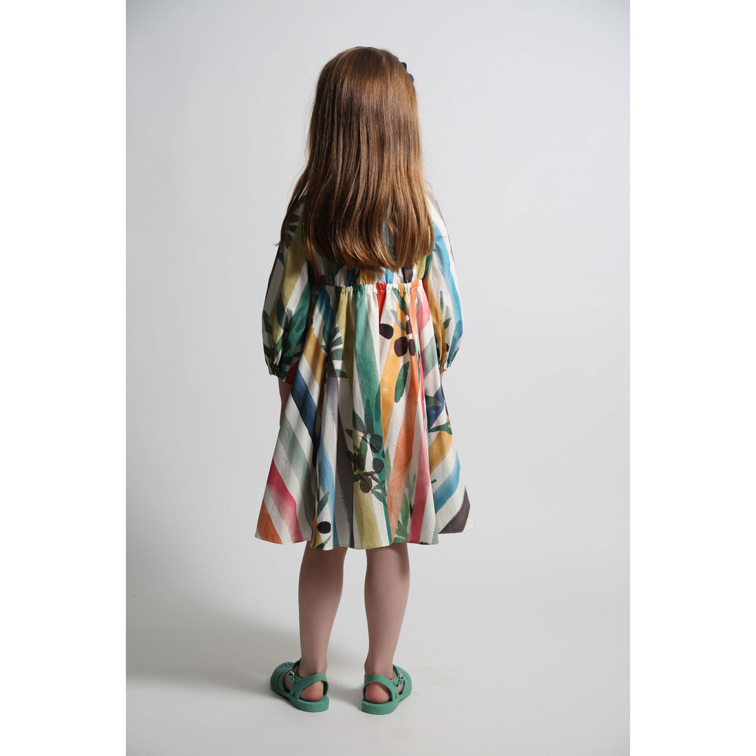 Tia Cibani Rainbow Campesigna Shirt Dress