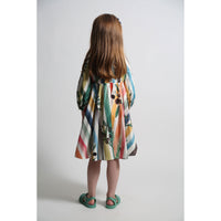 Tia Cibani Rainbow Campesigna Shirt Dress