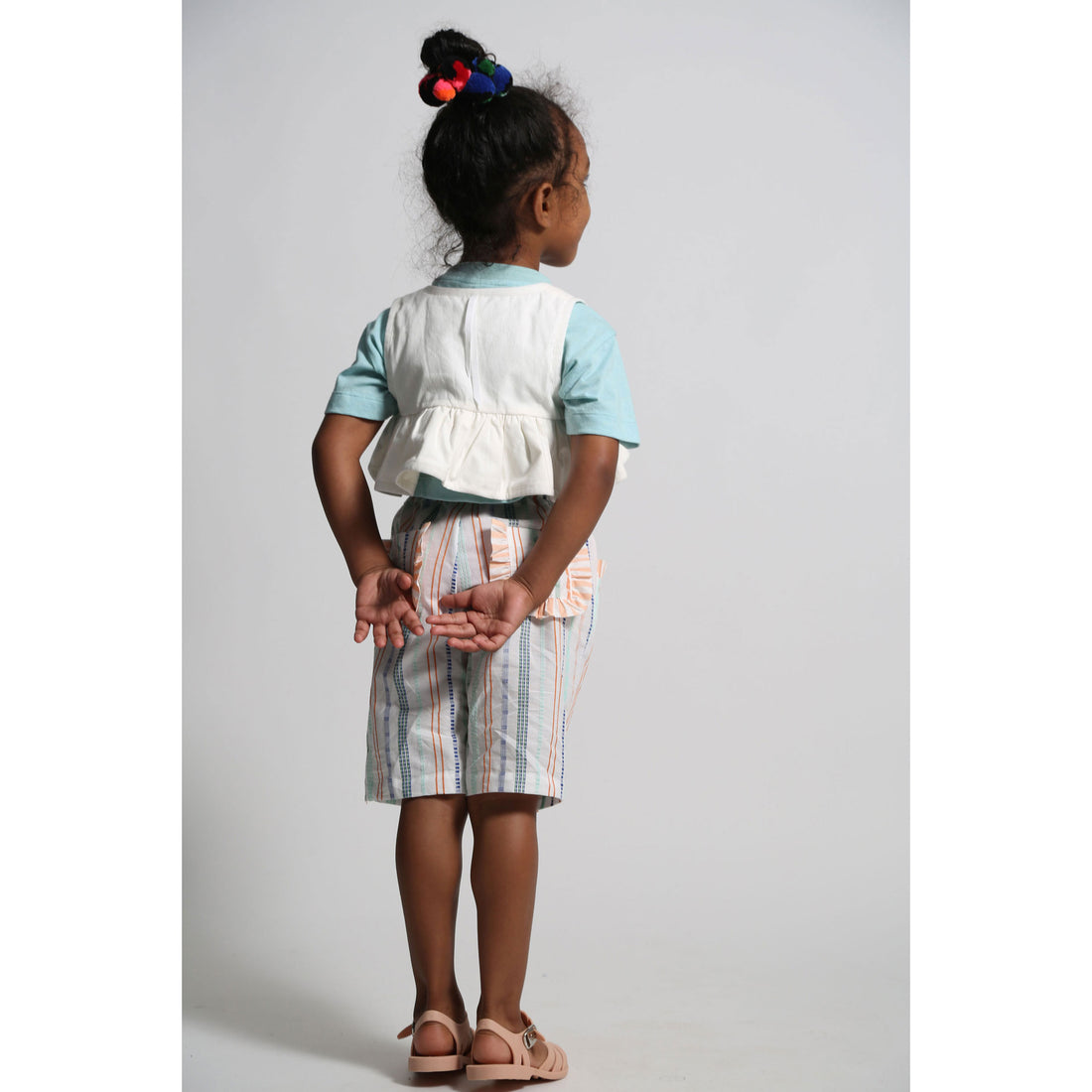 Tia Cibani Sugar Ophelia Peplum Padded Vest