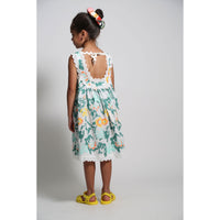 Tia Cibani Cyprus Mix Ophelia Scalloped Sun Dress