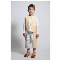 Tia Cibani Petra Tobias Padded patchwork Vest
