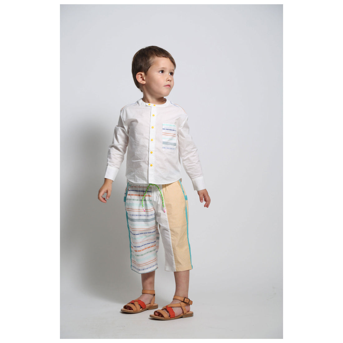 Tia Cibani Sugar Mix Finn Classic Snap Shirt