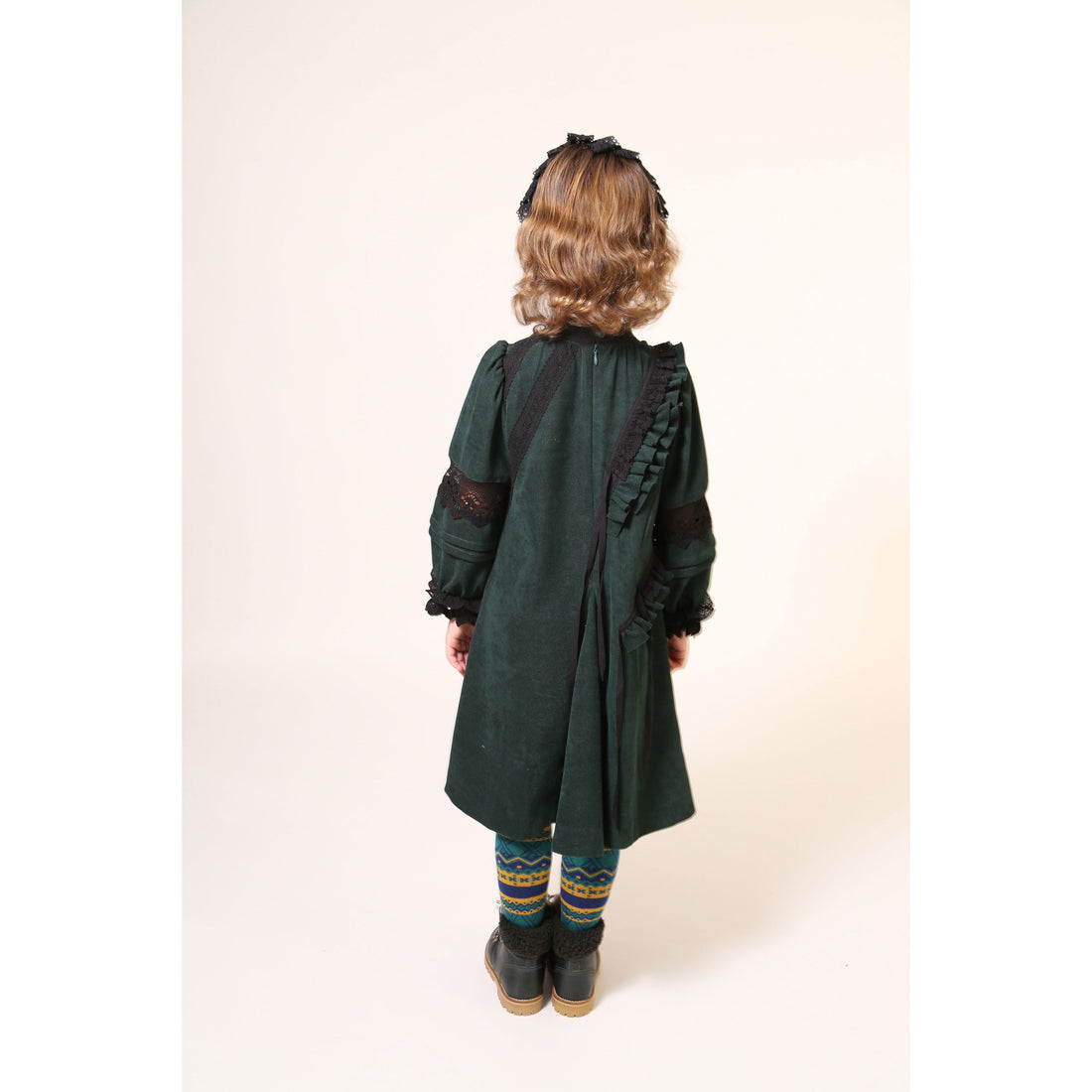 Tia Cibani Celtic Ruffled Party Brittany Dress