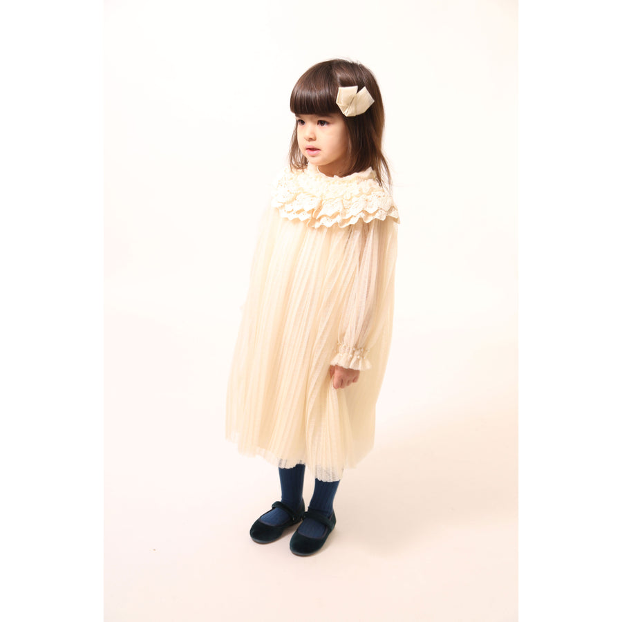 Tia Cibani Opal Crush Pleated Gael Dress