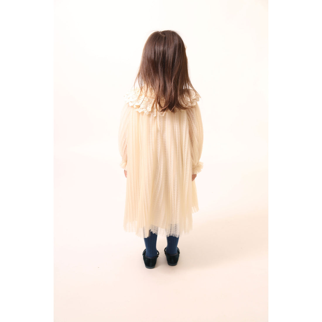 Tia Cibani Opal Crush Pleated Gael Dress