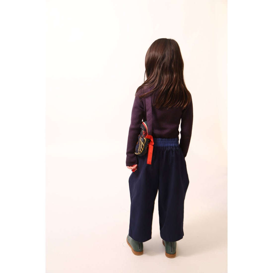 Tia Cibani Prune Slim Fit Turtleneck