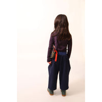 Tia Cibani Prune Slim Fit Turtleneck