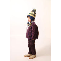 Tia Cibani Prune Mix Malok Patchwork Jacket