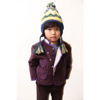 Tia Cibani Prune Mix Malok Patchwork Jacket