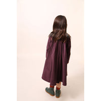 Tia Cibani Prune Aela Night  Shirt Dress