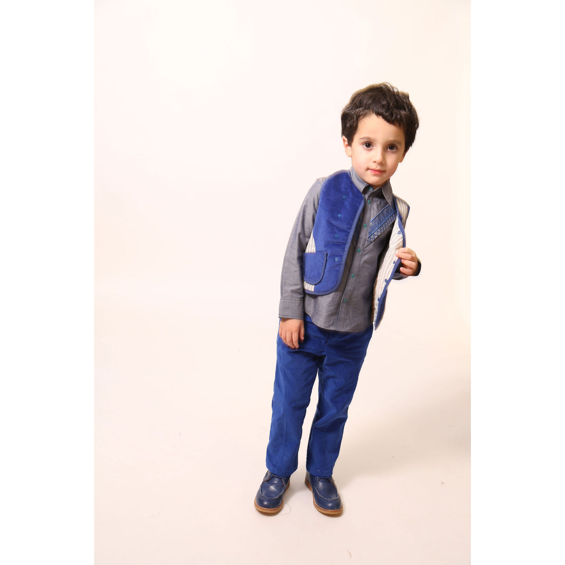 Tia Cibani Brenton Mix Slim Fit Trousers