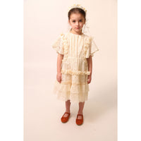 Tia Cibani Opal Butterfly Sleeve Gael Dress