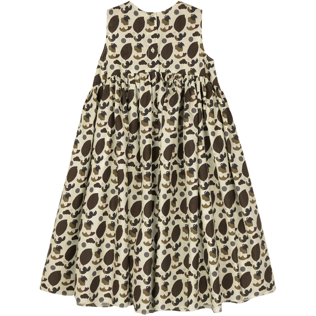JNBY Green Floral Sleeveless Dress