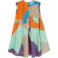 JNBY Cream All Over Printed Dress