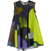 JNBY Navy All Over Printed Dress