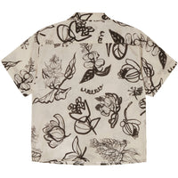 JNBY Cream Printed Short Sleeve Shirt