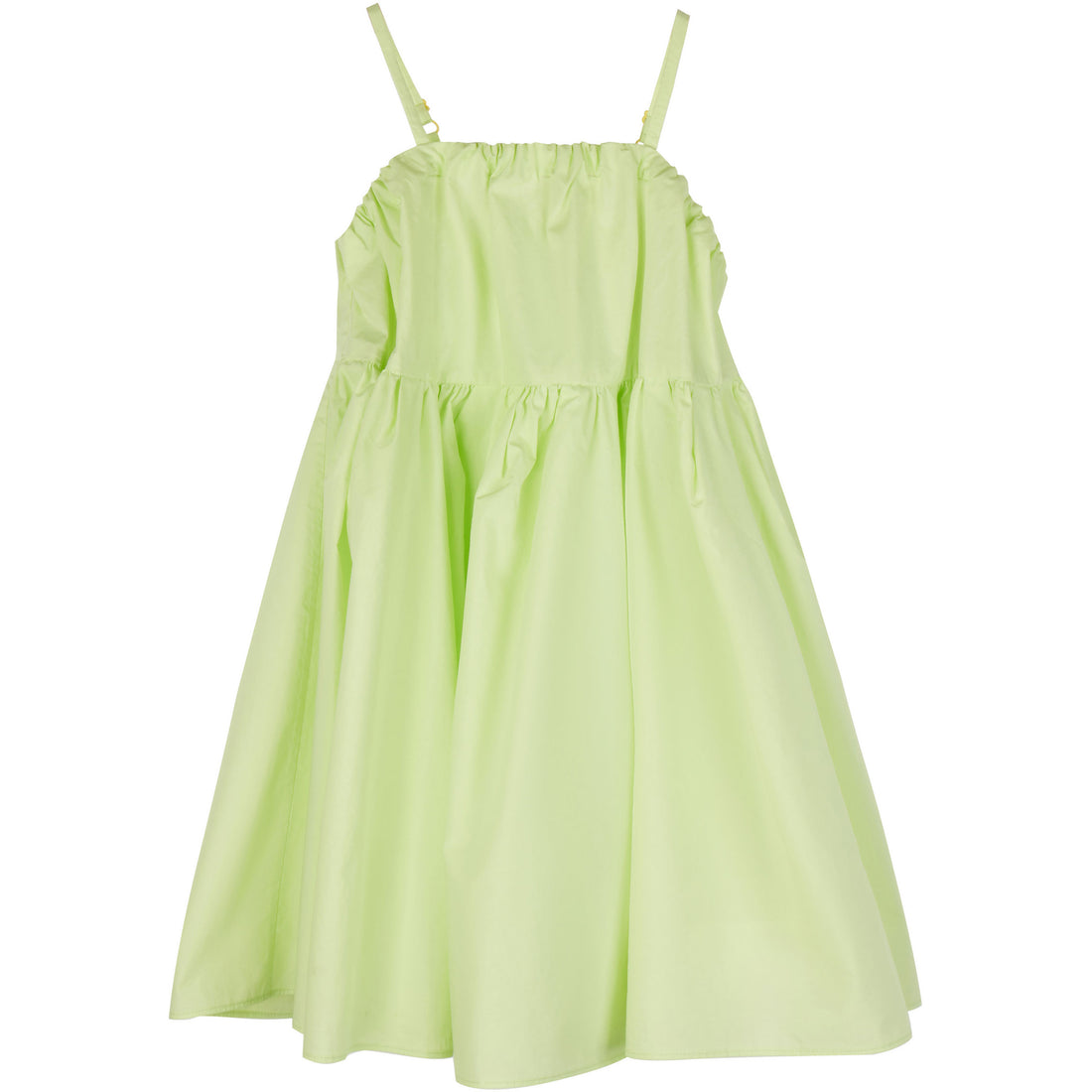 JNBY Neon Green Strap Dress