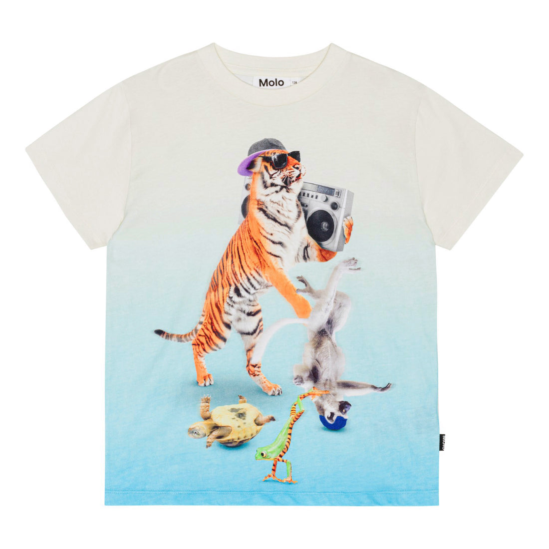 Molo Dance Animals Roxo Tee