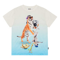 Molo Dance Animals Roxo Tee