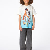 Molo Dance Animals Roxo Tee