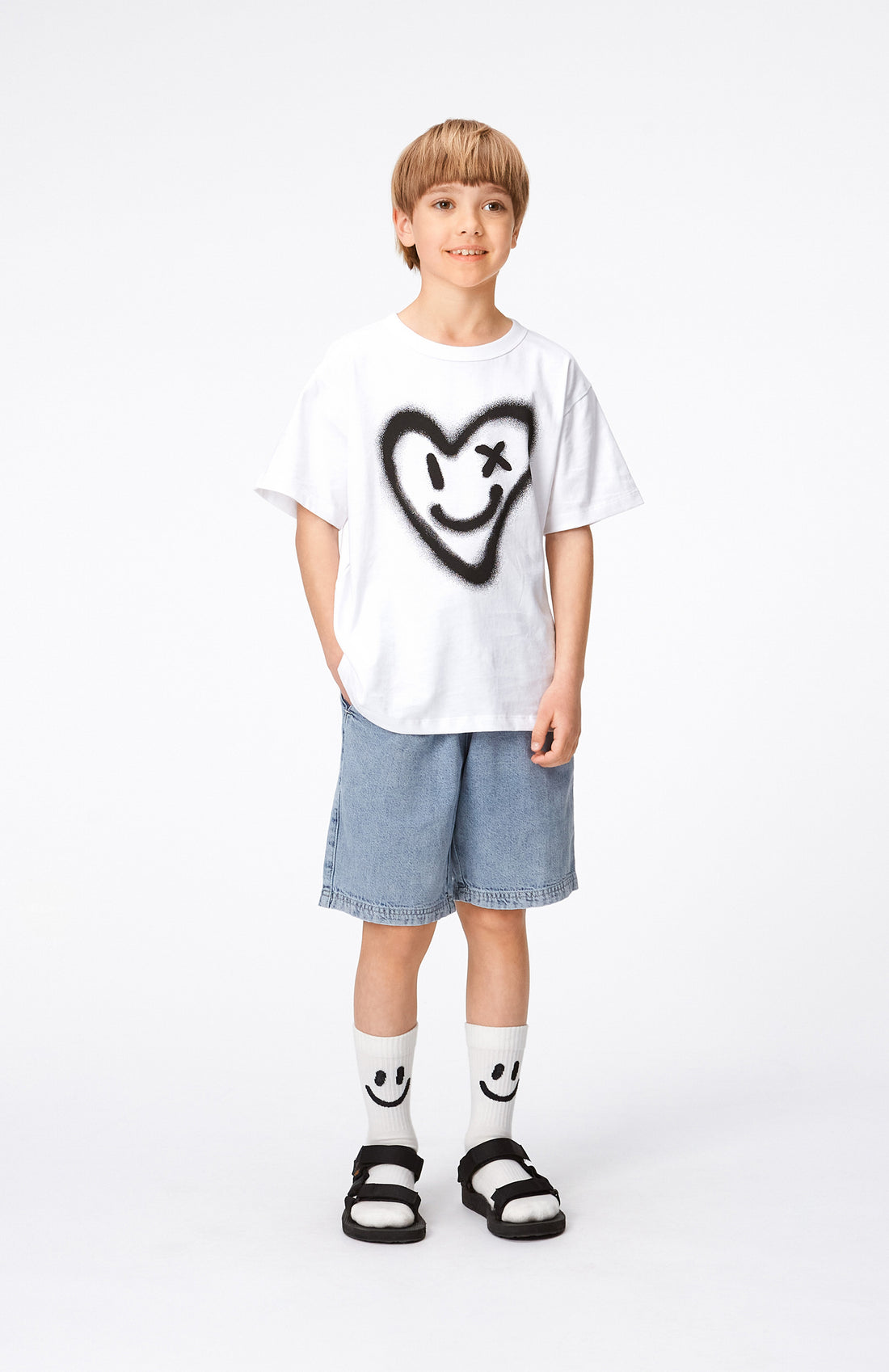 Molo Bleach Denim Avart Shorts