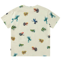 Molo Vibrant Frogs Roxo T-Shirt