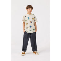 Molo Vibrant Frogs Roxo T-Shirt