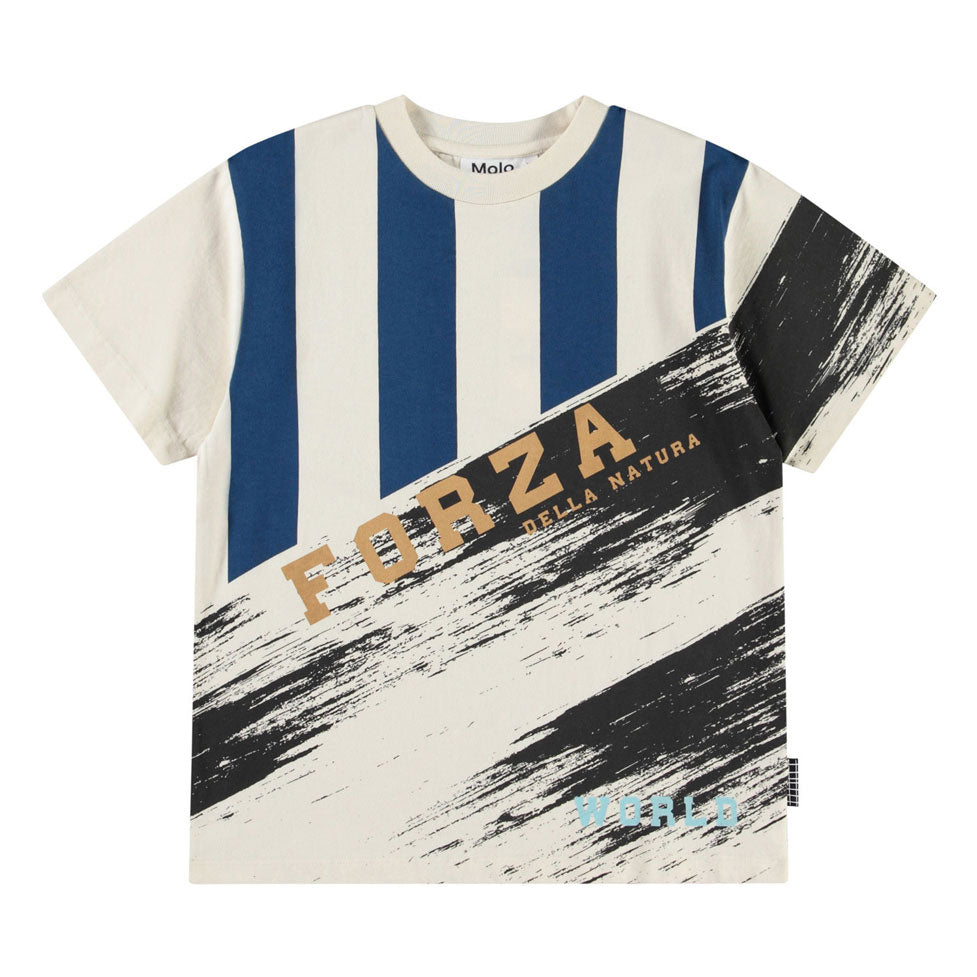 Molo Mash Up Neutral Rodney T-Shirt