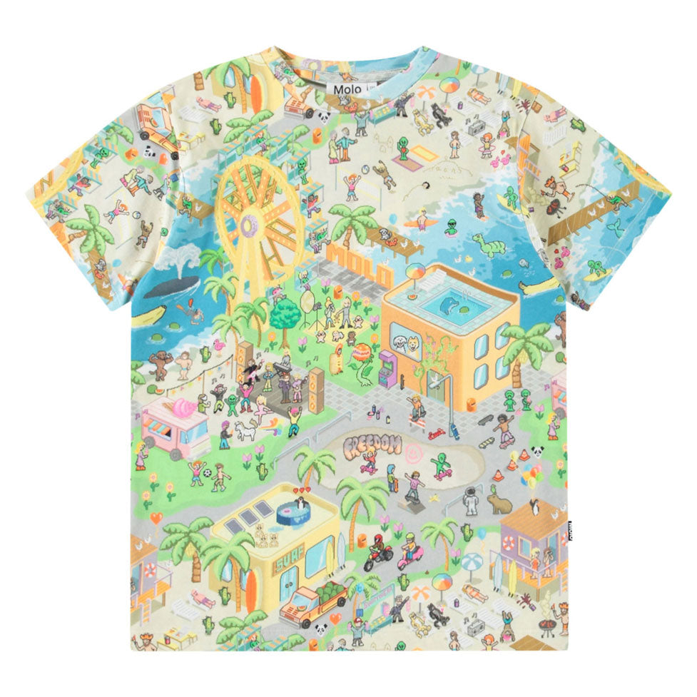 Molo Pixelcation Riley T-Shirt