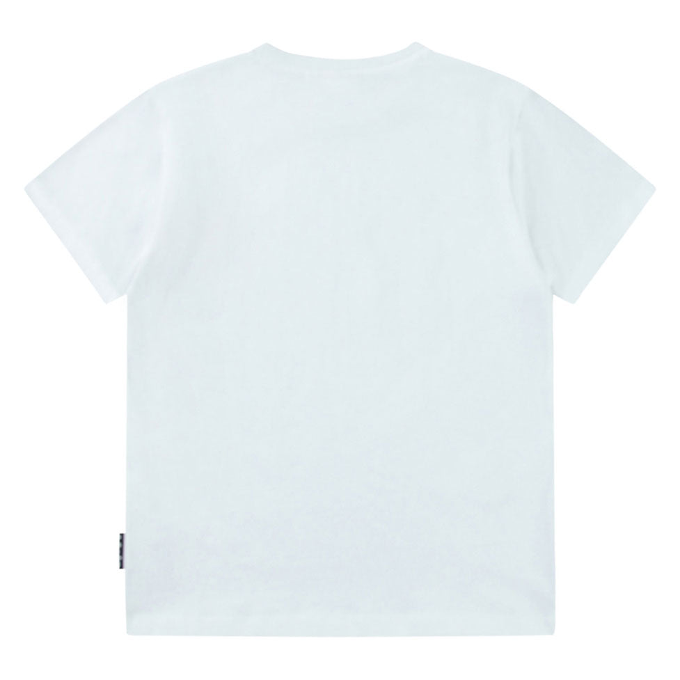 Molo White Banana Smile Riley T-shirt