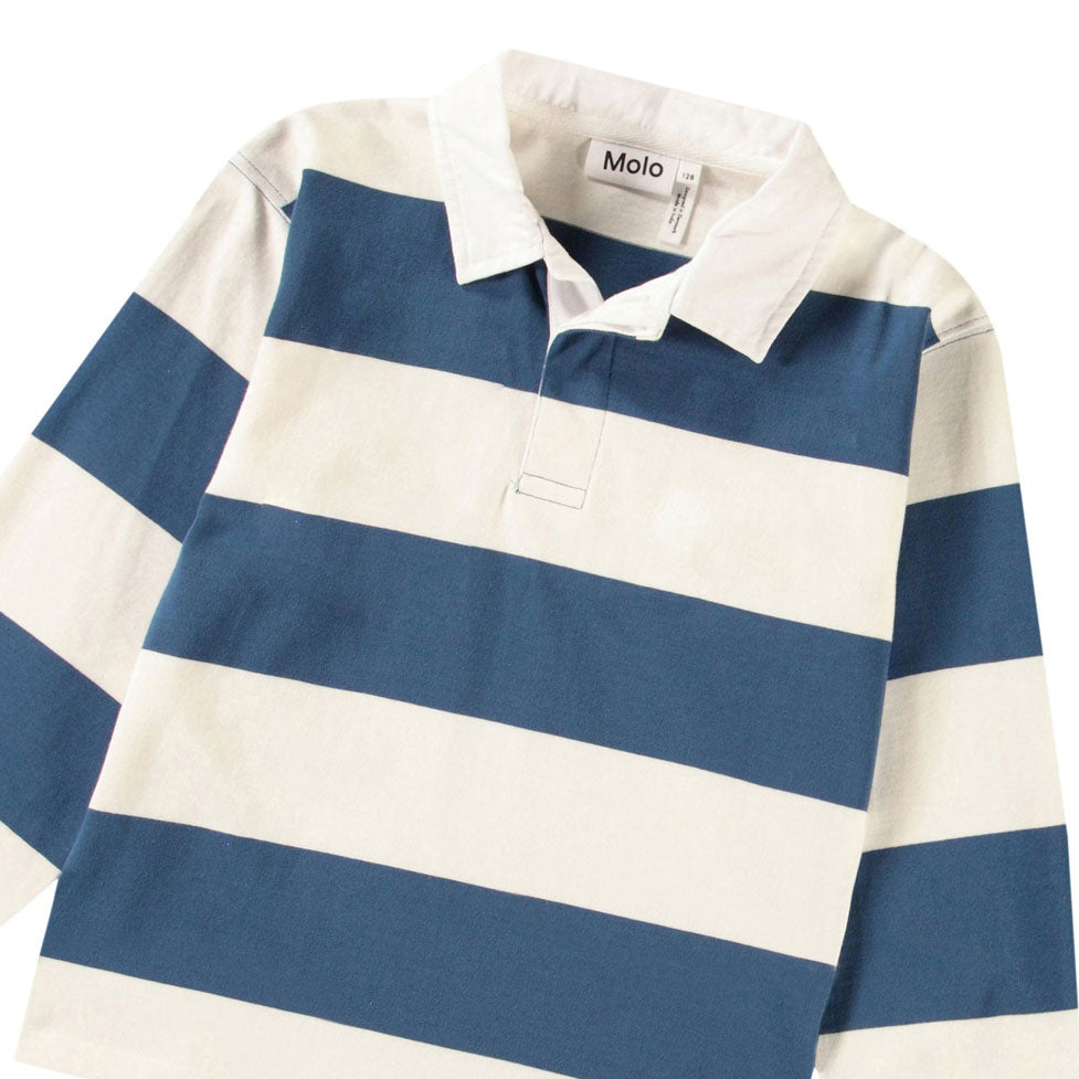 Molo Blue Stripe Relz T-Shirt