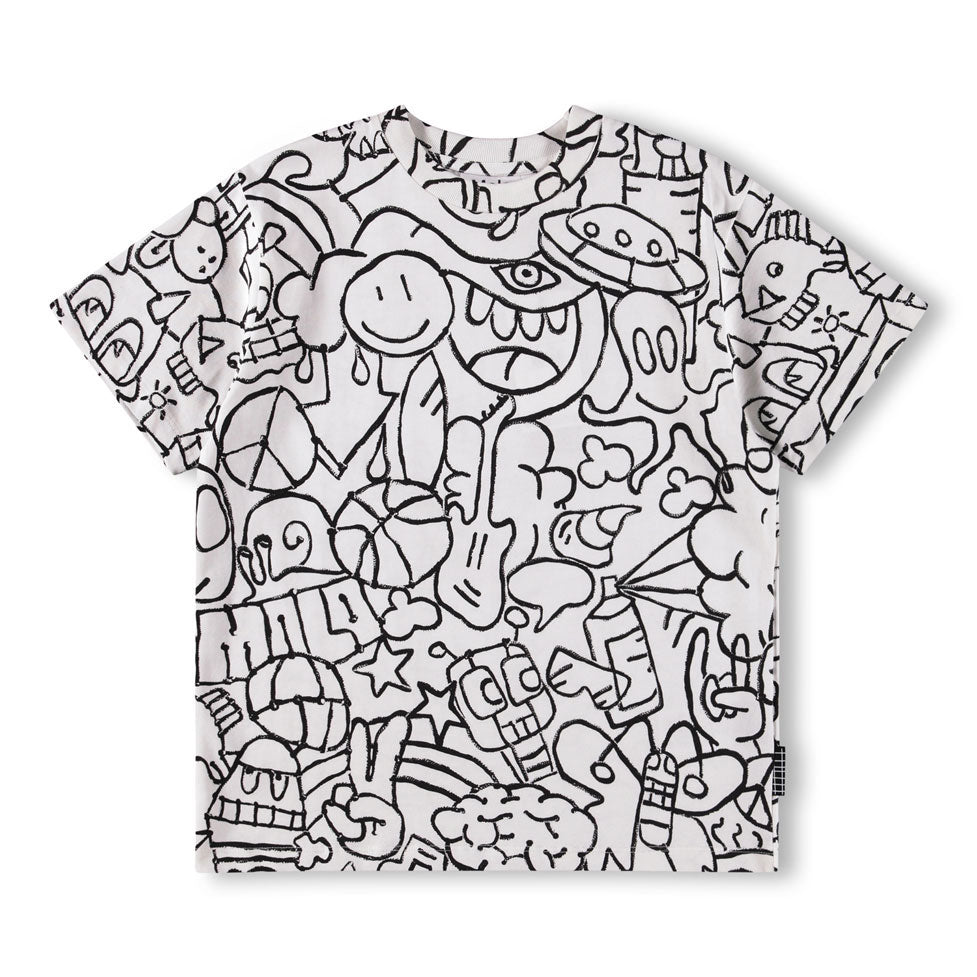 Molo Net Doodle Rodney T-Shirt