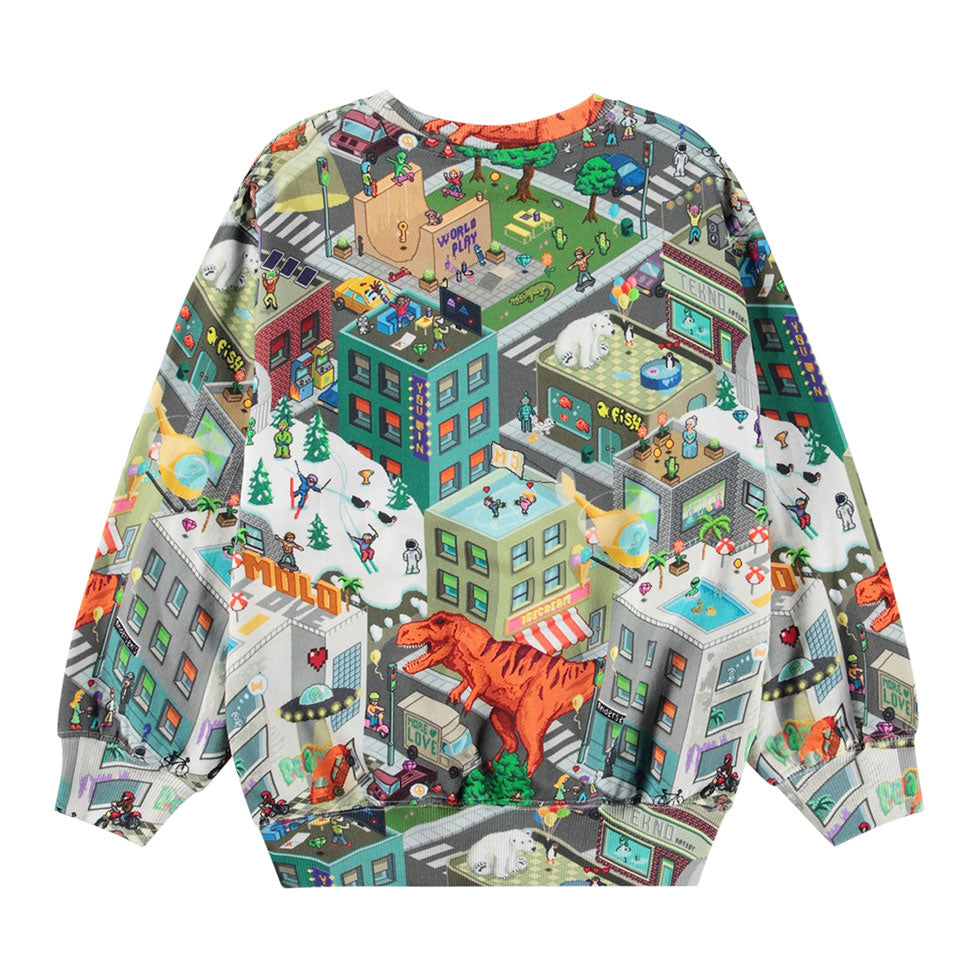 Molo Pixelhagen Monti Sweatshirt