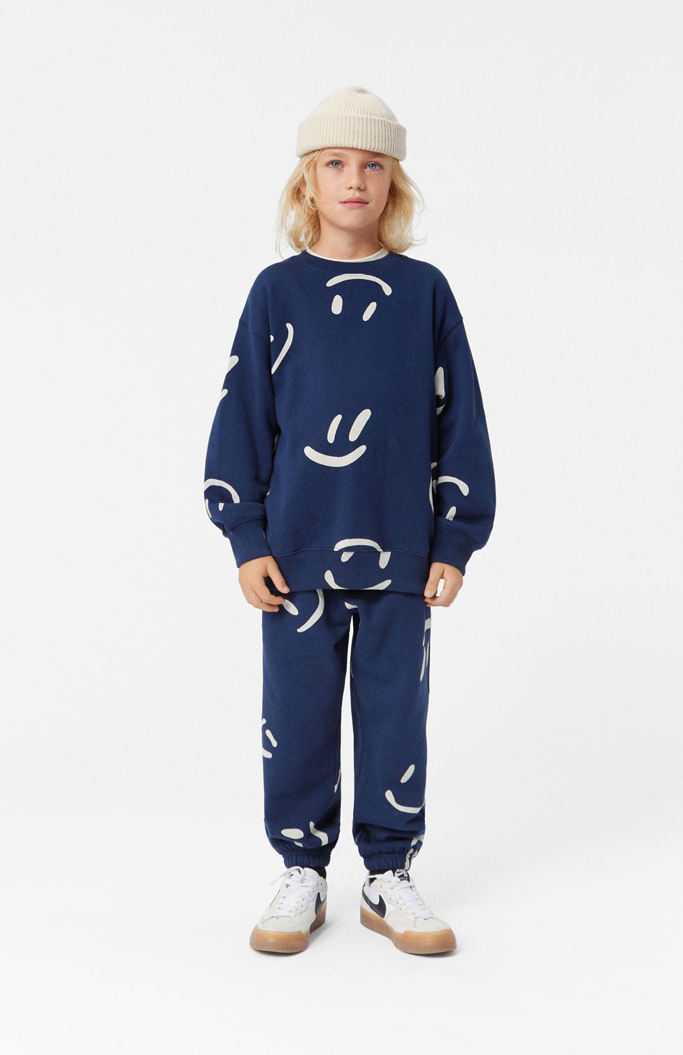Molo Big Smiles Navy Monti Sweatshirt